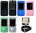 Premium Silicone Skin Case Protective Case Accessory Kit for Creative Zen Mozaic 2GB 4GB MP3 Player (MP3 Not Included)
