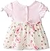 Youngland Baby Girls' Knit to Woven Floral Dress and Legging Set