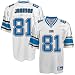 Calvin Johnson Jersey: Reebok White Replica #81 Detroit Lions Jersey