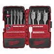 Milwaukee 49-22-0175 8-Piece Universal Quik-Lok Flat Boring Set
