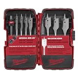 Milwaukee 49-22-0175 8-Piece Universal Quik-Lok Flat Boring Set