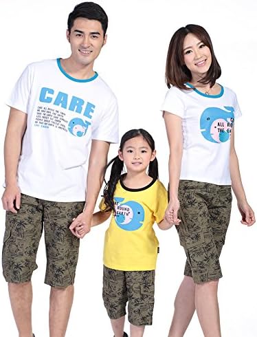 ShanSheng Family Summer Coconut tree pattern slacks Pants 5431