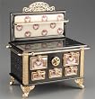 Reutter Porcelain Miniature Roseband Kitchen Stove