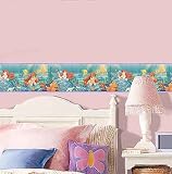 The Little Mermaid - Ariel Princess - Girls Room Wall Border