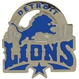 NFL Detroit Lions Star Pin 1 1/4"