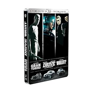 3 films cultes - Coffret - Gran Torino + Drive + Bullitt [Édition Limitée boîtier