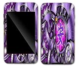 Purple Warp Skin Decal Protector for Ipod Touch 2nd Generation
