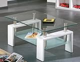 Produkt-Bild: Link 50100040 Couchtisch "Alva" wei&szlig;