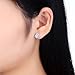 Bamoer Cubic Zirconia Flower Design 3/8