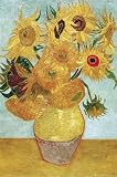 VAN GOGH - SUNFLOWERS - 24x36 - ART PRINT / POSTER
