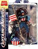 Marvel Select - Captain America - Special Collector Edition Action Figure - Steve Rogers - Mint - Collectible - (I)IMAGE