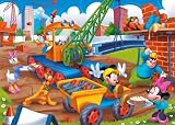 Toys : Mickey's Toon Town Supercolour 3 Puzzle Set