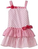 So La Vita Girls 4-6x Drop Waist Dress