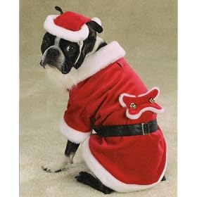 SMALL - SANTA PAWS - Pet Holiday Costume