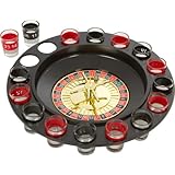 EZ Drinker Shot Spinning Roulette Game Set (16-Piece)