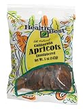 Health Best Apricots California Unsulphered, 5-Ounce Units (Pack of 4)