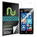 RinoGear Screen Protector for Nokia Lumia 820 Screen Protector Case Friendly Accessories Flexible Full Coverage Clear TPU Film