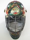 2012-2013 Minnesota Wild Team Autographed Logo Franklin Goalie Mask with 21 Signatures Total, Proof Photos