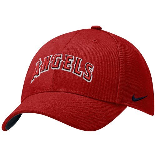 Nike Los Angeles Angels of Anaheim Red Classic Logo Adjustable Hat