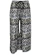 Women's Cotton Long Palazzo Trouser Wide Flare Leg Bohemian Lounge Yoga Pants