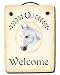 KimsCrafts Welcome Dog Collection Handmade in Maine Stenciled 6