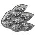 Nordic Ware Pro Cast Dinosaur Cakelette Pan