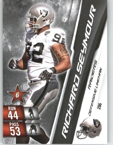 2010 Panini Adrenalyn XL #286 Richard Seymour - Oakland Raiders (Football Cards)
