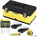 Stanley 60737 20 Tool Box Starter Kit with 6-Piece Screwdriver Set, 12 Tape Measure, Utility Knife and 2 Storage Containers