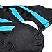 Women's Blue Stripe Halter One Piece Swimsuit