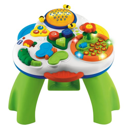 Childrens Toyshop  Toys : Chicco Talking Garden Activity Table