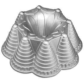 Fat Daddio's Cast Aluminum 6-Cup Jubilee Bundt Pan by Fat Daddio's
