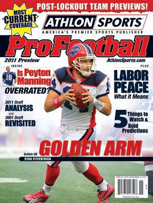 2011 Athlon Sports NFL Pro Football Magazine Preview- Buffalo Bills Cover