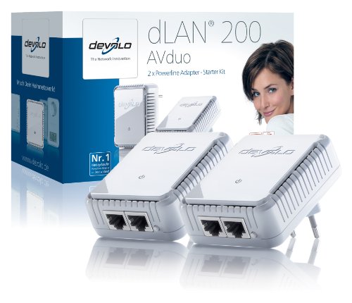 Devolo dLAN 200 AVduo Starter Kit (Netzwerk aus der Steckdose) Preisvergleich