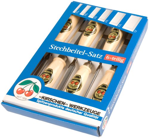 Kirschen Stechbeitelsatz 6-Teilig Kirschen Stechbeitelsatz 6-Teilig