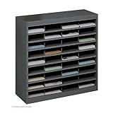 Safco 9221GRR - Steel/Fiberboard E-Z Stor Sorter, 36 Sections, 37 1/2 x 12  ....