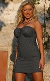 Rose Bustled Beauty Dress