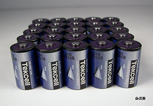 (25) Tekcell 14250 1/2AA LITHIUM BATTERIES FOR SONNENSCHEIN SL-350,SL-750