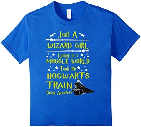 Kids Harryy Potter T Shirt 2016 12 Royal Blue
