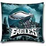 Philadelphia Eagles NFL Photo Real Toss Pillow (18x18")
