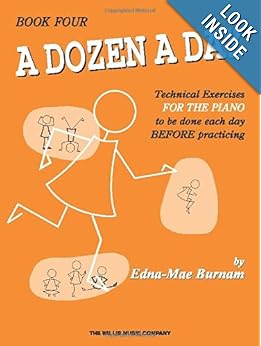 A Dozen a Day Book 4 (Edna-Mae Burnam's Dozen a Day) Edna Mae Burnam