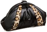 Rampage Leopard Haircalf Framed Clutch
