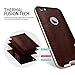 Caseology Envoy for iPhone 6S Case (2015) / iPhone 6 Case (2014) - Premium Leather - Leather Cherry Oak