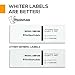 OfficeSmartLabels Brother Labels Compatible DK1204 DK-1204 Labels - With Reusable / Refillable Cartridge (4 Pack)