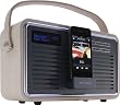 View Quest Retro DAB Radio and iPhone Dock - Cream