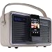View Quest Retro DAB Radio and iPhone Dock - Cream