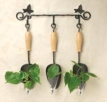 Garden Flower Shovel Outdoor Wall Art Vase Decor