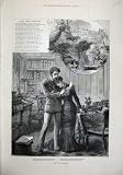 1880 LEAP YEAR VALENTINE MAN WOMAN ROMANCE ENGLAND