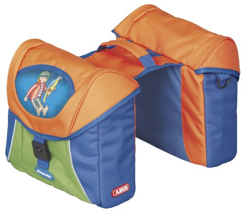 ABUS Playmobil Gepäckträgertasche STK 1 boy, 11 Liter, orange/grün/blau