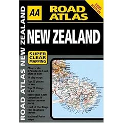 AA Road Atlas New Zealand (AA Road Atlases)