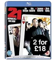 21 Blu ray DVD